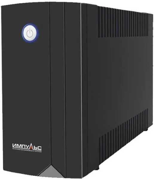 Источник бесперебойного питания Импульс Юниор 650 360Вт 650ВА черный
