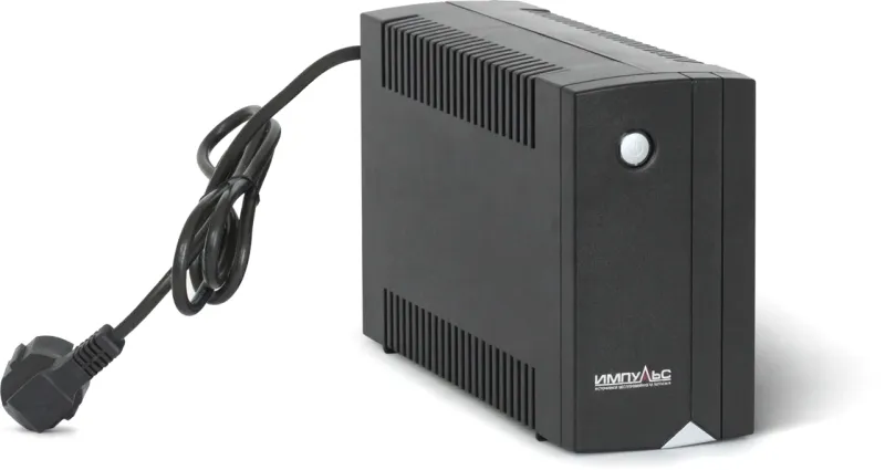 Источник бесперебойного питания Импульс Юниор 650 360Вт 650ВА черный