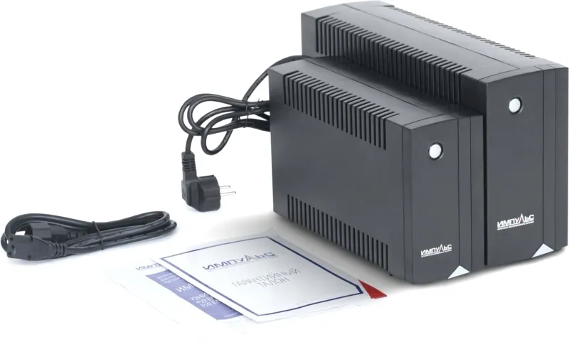 Источник бесперебойного питания Импульс Юниор 650 360Вт 650ВА черный