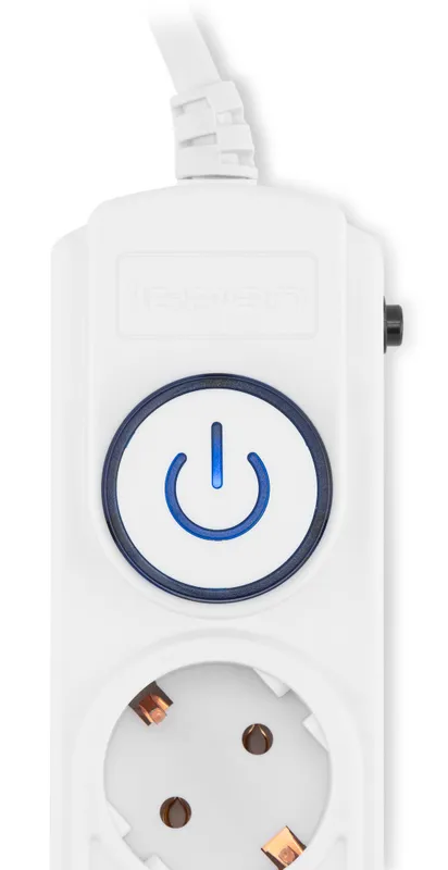 Сетевой фильтр Ippon BK-6-EU-5-16-W 5м (6 розеток) белый (коробка)