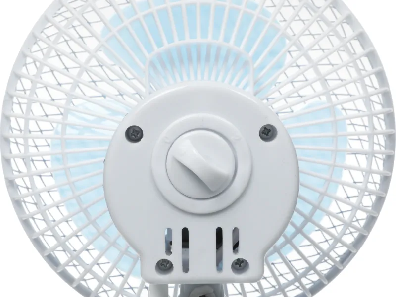 Вентилятор настольный Centek CT-5003 20Вт скоростей:2 синий/белый