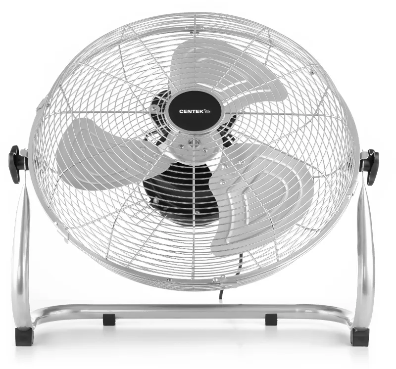 Вентилятор напольный Centek CT-5030 100Вт скоростей:3 серебристый/черный