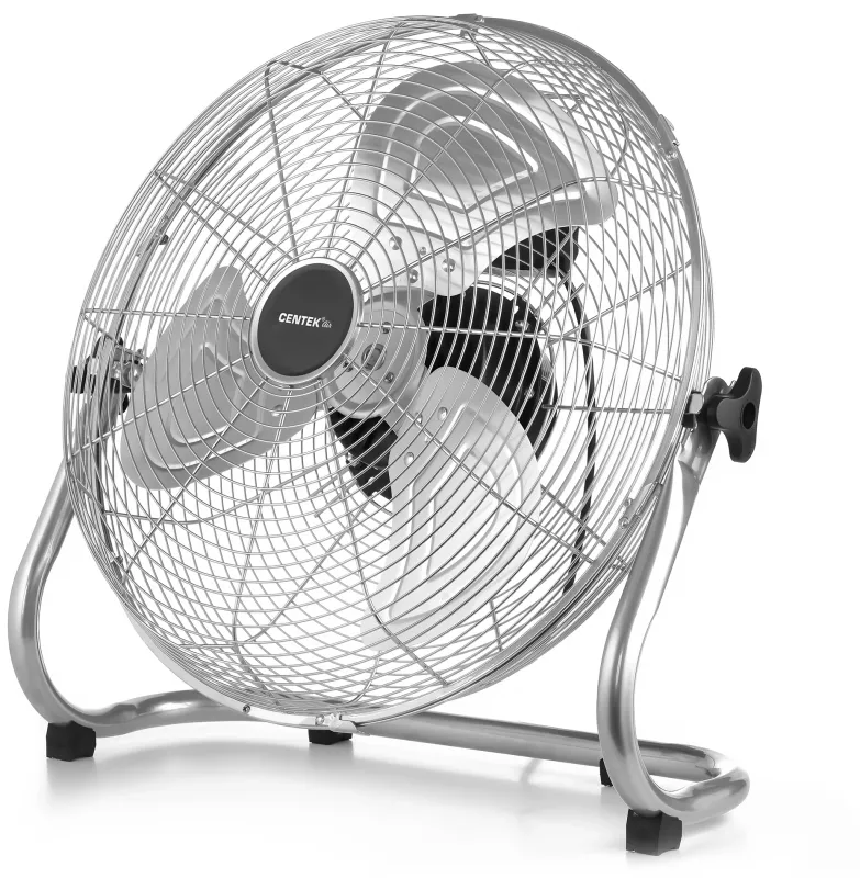 Вентилятор напольный Centek CT-5030 100Вт скоростей:3 серебристый/черный