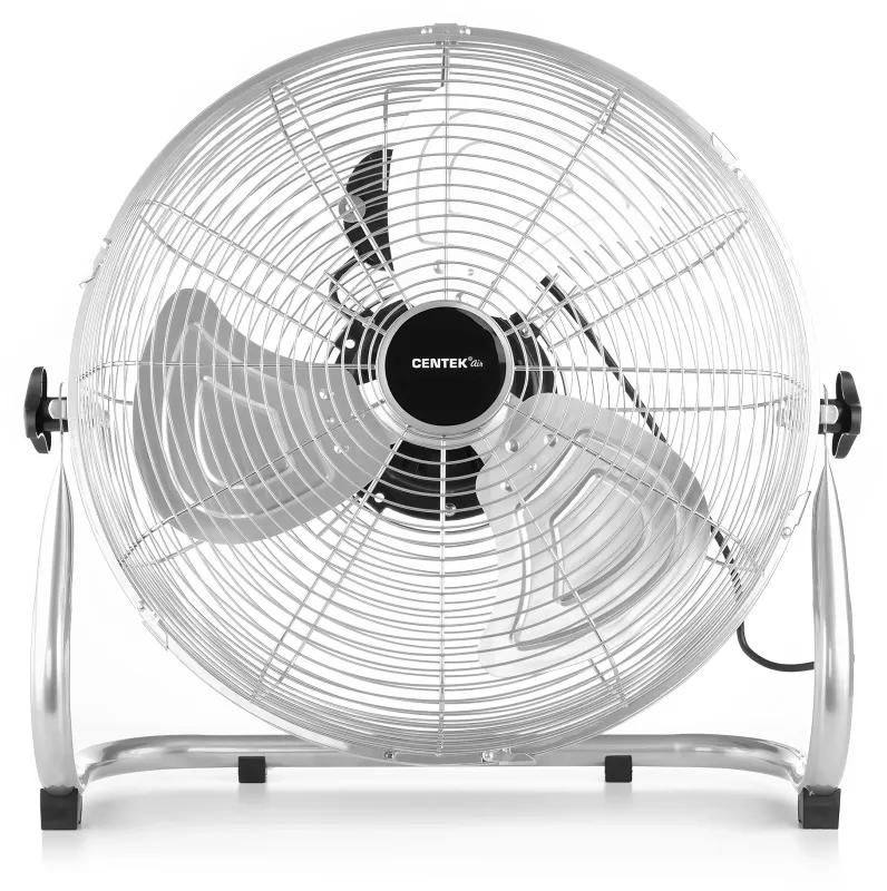 Вентилятор напольный Centek CT-5030 100Вт скоростей:3 серебристый/черный