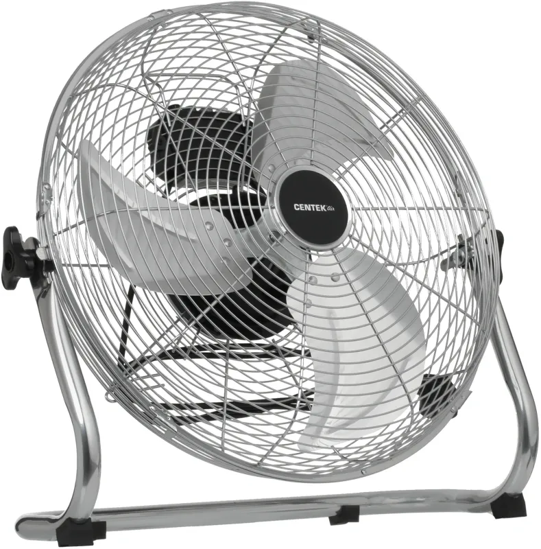 Вентилятор напольный Centek CT-5030 100Вт скоростей:3 серебристый/черный