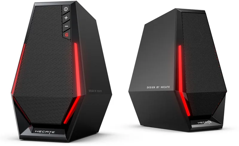 Колонки Edifier G1500SE 2.0 черный 5Вт