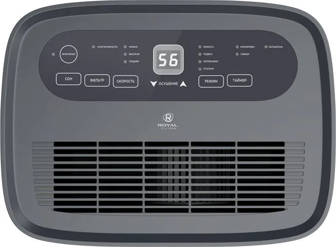 Осушитель воздуха Royal Clima Carisma Villa RD-CR40-E 520Вт бытовой белый/черный