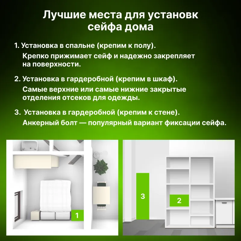 Сейф мебельный Cactus CS-SF-E18L 170x260x230мм электронный
