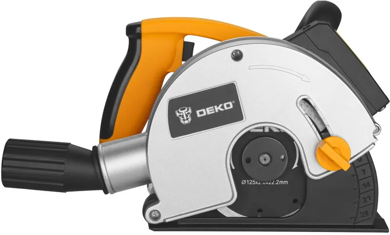 Штроборез Deko DKWC1800 4000об/мин 1800W оранжевый/черный