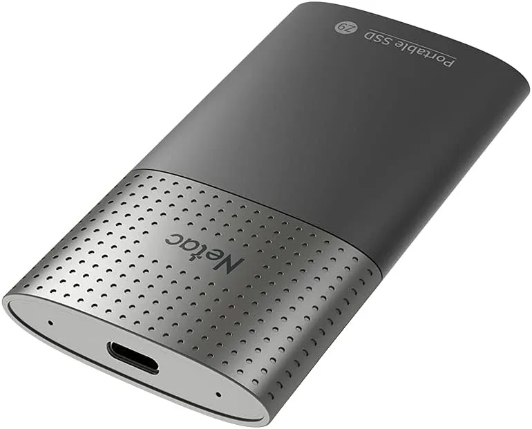 SSD накопитель Netac Z9 250GB USB 3.2 Gen 2 Type-C External SSD, R/W up to 550MB/480MB/s,with USB-C to USB-A cable and USB-A to USB-C adapter 3Y wty