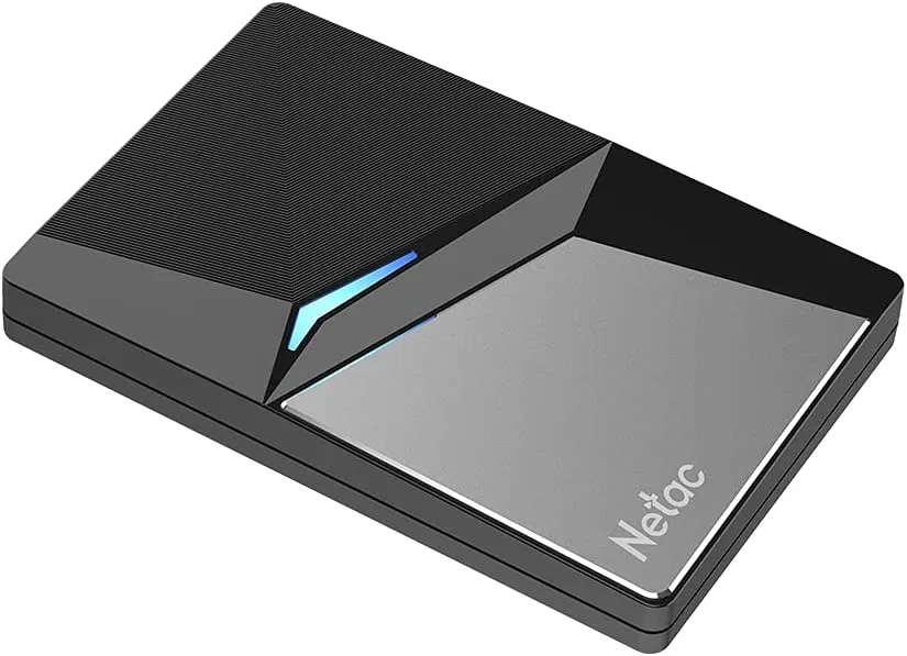 SSD накопитель Netac Z7S 480GB USB 3.2 Gen 2 Type-C External SSD, R/W up to 550MB/480MB/s,with USB-C to USB-A cable and USB-A to USB-C adapter 3Y wty