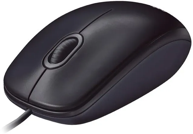Мышь Logitech M90 черный оптическая (1000dpi) USB (2but)