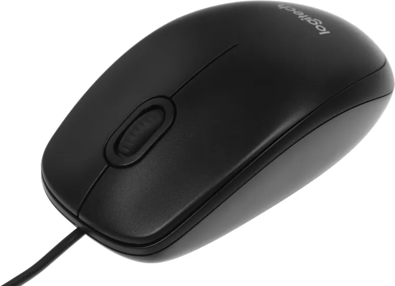 Мышь Logitech M100 черный оптическая (1000dpi) USB (2but)