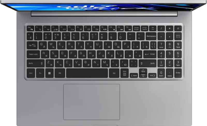 Ноутбук Maibenben M553 Ryzen 3 5300U 8Gb SSD512Gb AMD Radeon 15.6" IPS FHD (1920x1080) Linux silver WiFi BT Cam 4278mAh (M5531SB0LSRE0)