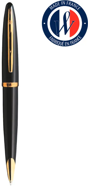 Ручка шариков. Waterman Carene (CWS0700380) Black GT M син. черн. подар.кор.