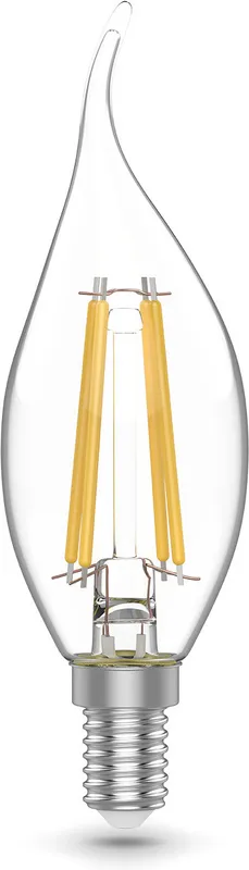 Лампа светодиодная Gauss Basic 1041116T 5.5Вт цок.:E14 свеча 220B 2700K св.свеч.бел.теп. (упак.:3шт)