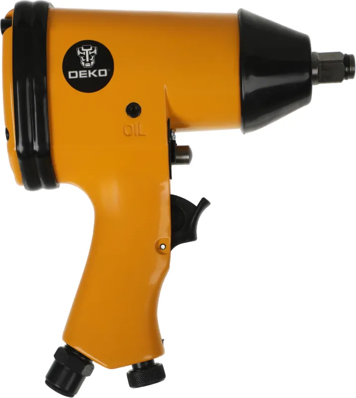 Гайковерт Deko DKPT01 SET 3 142л/мин желтый/черный