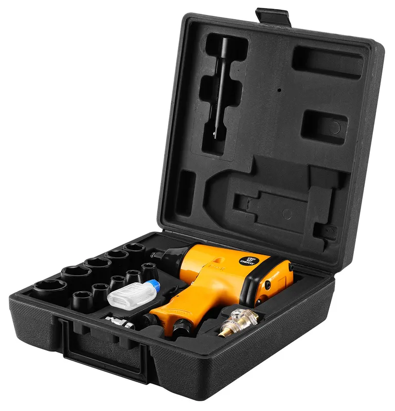 Гайковерт Deko DKPT01 SET 3 142л/мин желтый/черный