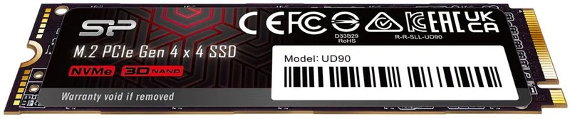 Накопитель SSD Silicon Power PCIe 4.0 x4 500GB SP500GBP44UD9005 M-Series UD90 M.2 2280