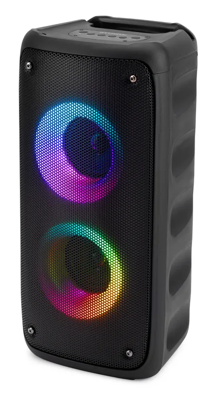 Минисистема Hyundai H-MC1230 черный 40Вт FM USB BT micro SD