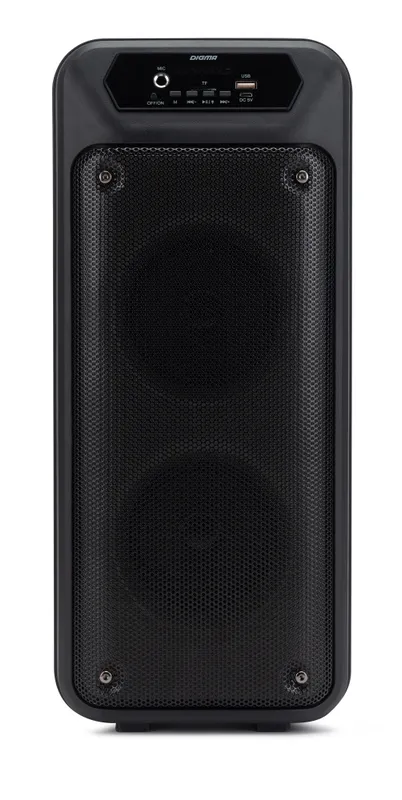 Минисистема Digma D-MC1705 черный 40Вт FM USB BT micro SD