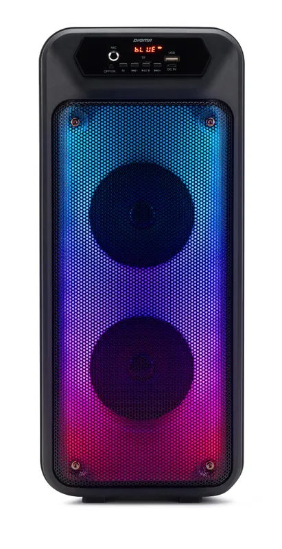 Минисистема Digma D-MC1705 черный 40Вт FM USB BT micro SD