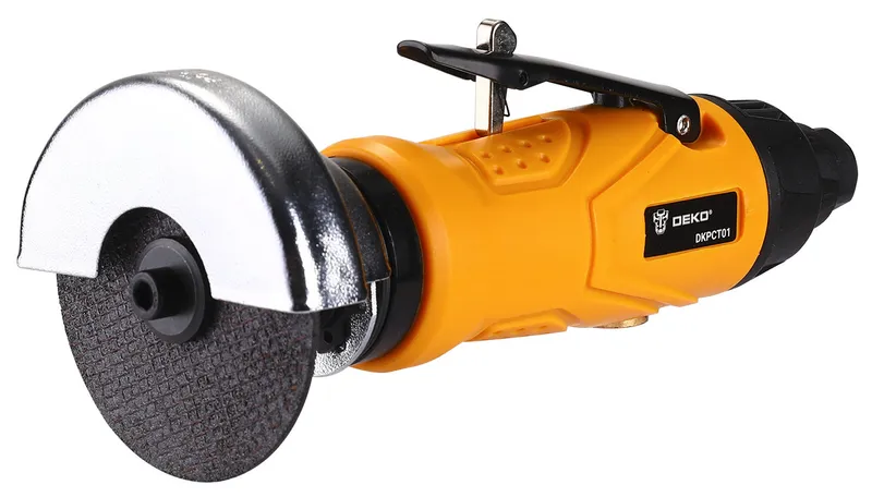 Шлифмашина отрезная Deko DKPCT01 113л/мин d=75мм шпинд.:10мм красный/черный