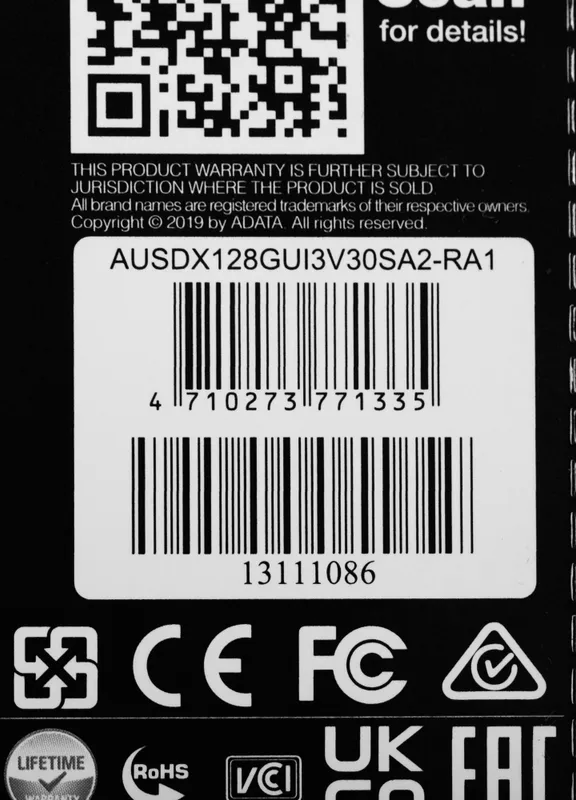 Флеш карта microSDXC 128GB A-Data AUSDX128GUI3V30SA2-RA1 Premier Pro + adapter