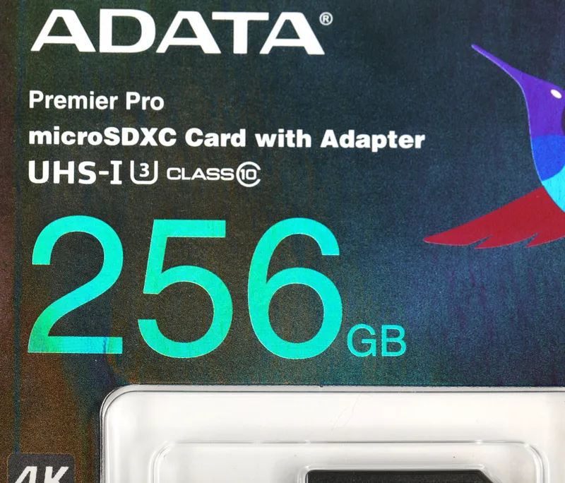 Флеш карта microSDXC 256GB A-Data AUSDX256GUI3V30SA2-RA1 Premier Pro + adapter