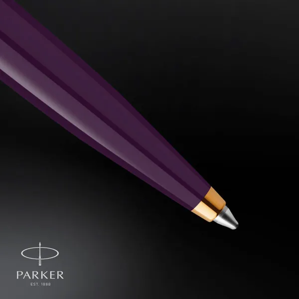 Ручка шариков. Parker 51 Deluxe (CW2123518) Plum GT M черн. черн. подар.кор.