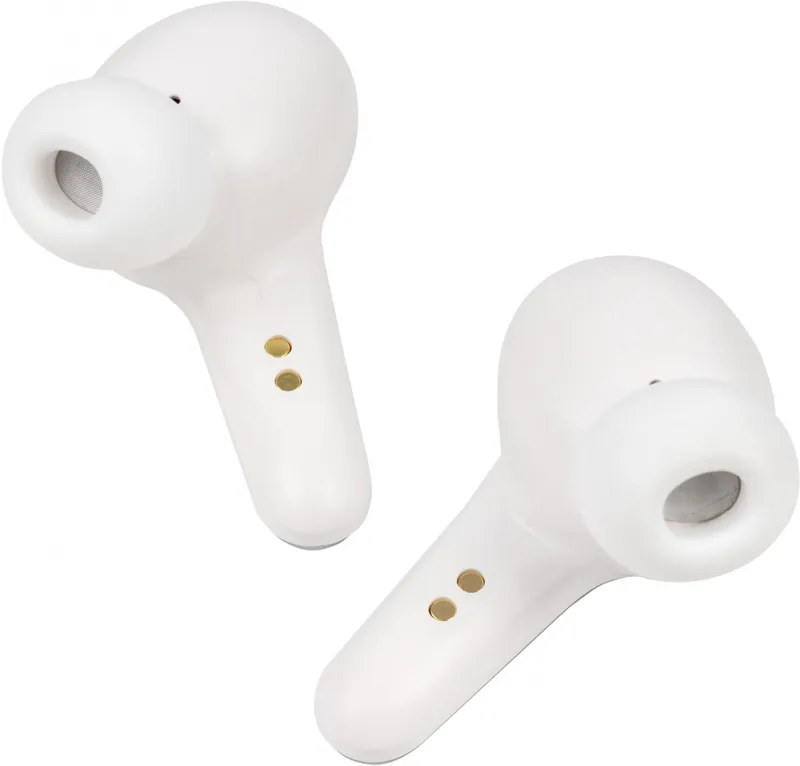 Гарнитура вкладыши Hiper MIG HDX13 белый беспроводные bluetooth в ушной раковине (HTW-HDX13)