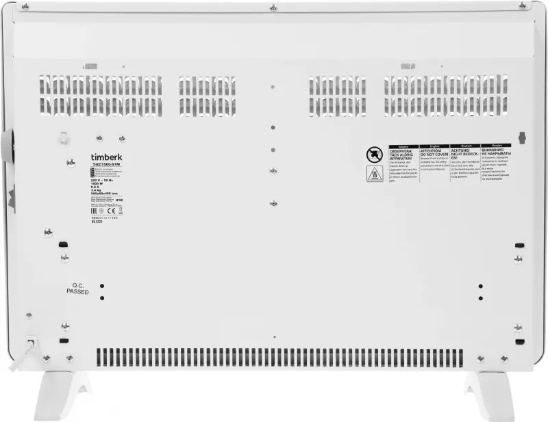 Конвектор Timberk Legend T-EC1500-S1M 1500Вт белый