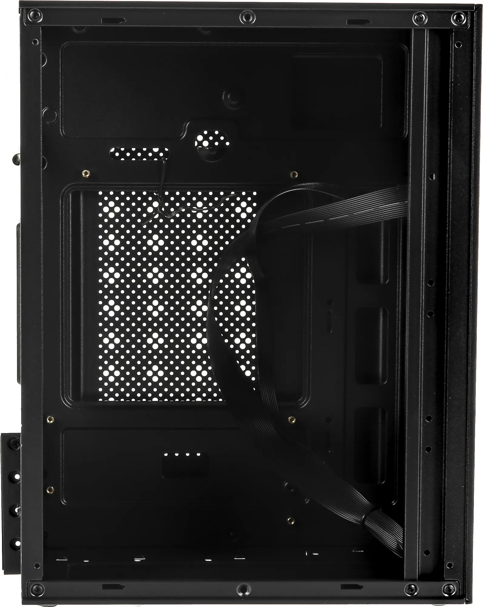 Корпус Accord ACC-259 черный без БП mATX 1x80mm 2xUSB2.0 audio