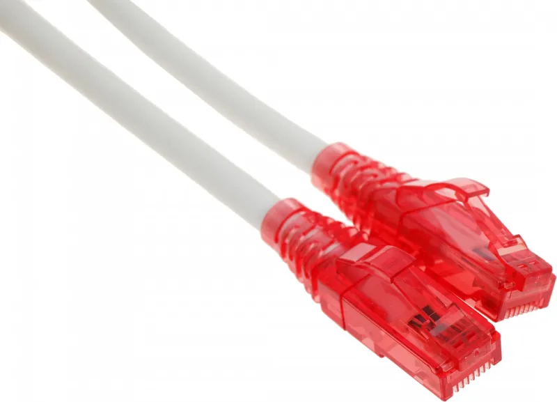 Патч-корд Hyperline PC-LPM-UTP-RJ45-RJ45-C5e-2M-LSZH-WH UTP RJ-45 вил.-вилка RJ-45 кат.5E 2м белый LSZH 24AWG