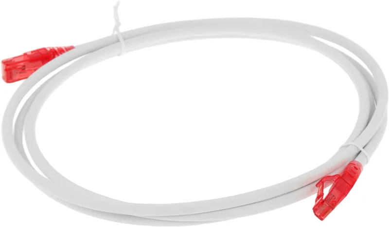 Патч-корд Hyperline PC-LPM-UTP-RJ45-RJ45-C5e-2M-LSZH-WH UTP RJ-45 вил.-вилка RJ-45 кат.5E 2м белый LSZH 24AWG