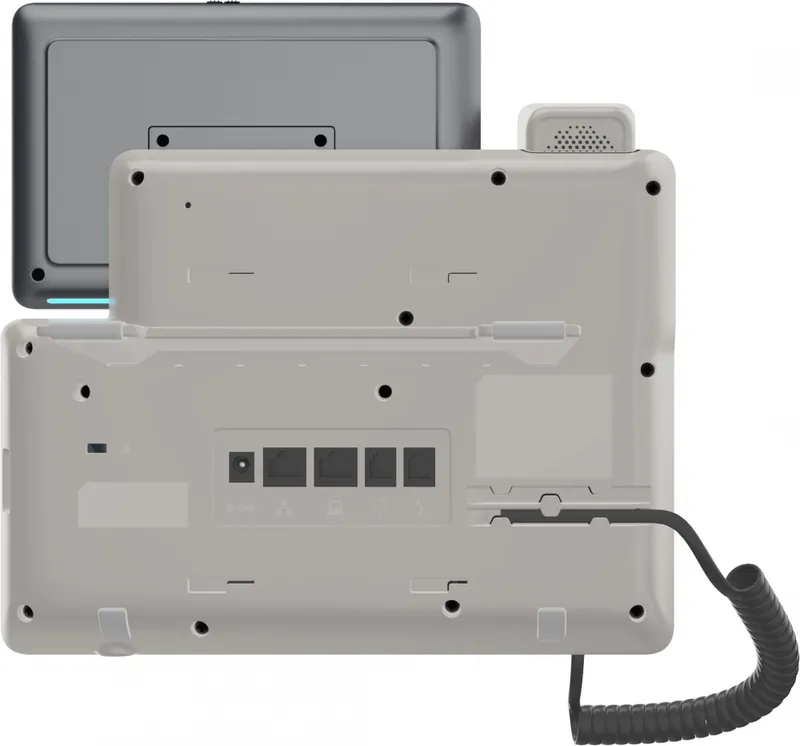 Sip-телефон Fanvil V67 Flagship Smart Video Phone, 6-Party Conference, 20 SIP lines, 7” Adjustable Touch Screen (0° to 40°)  (1024x600) , Opus+IPV6, 21 DSS keys, Bluetooth 5.0 and 2.4G/5G Wi-Fi, PSU+POE