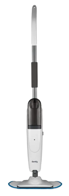Швабра паровая Domfy DSW-SM302 1500Вт белый/серый