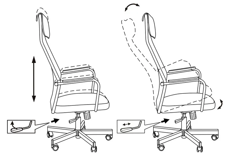 Кресло игровое Zombie One черный TW-01 3C11 сетка/ткань с подголов. крестов. металл
