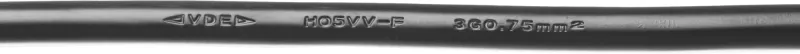 Кабель Buro BU-PCAB-ZP2 IEC C13 Евровилка угловой 5м