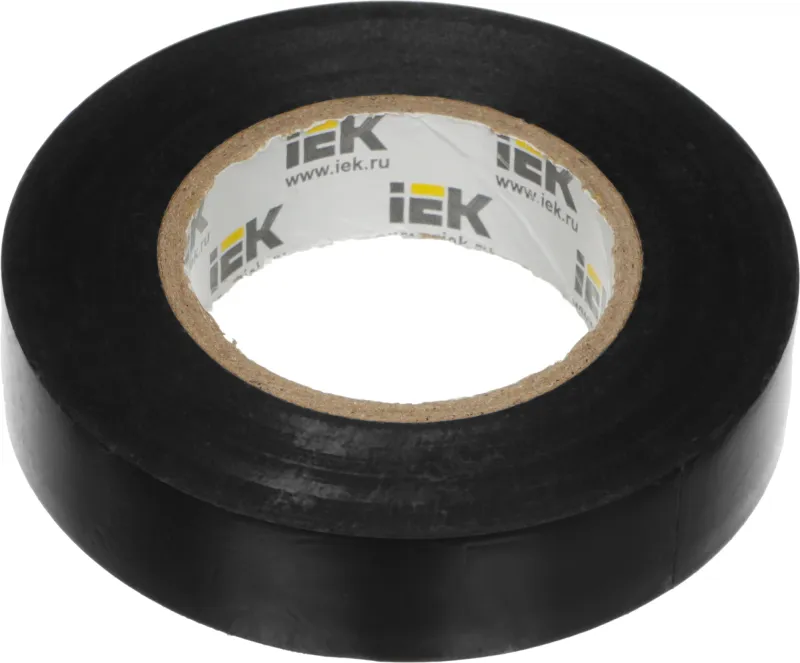 Изолента IEK UIZ-13-10-K02 ш.15мм 20м черный (упак.:1шт)