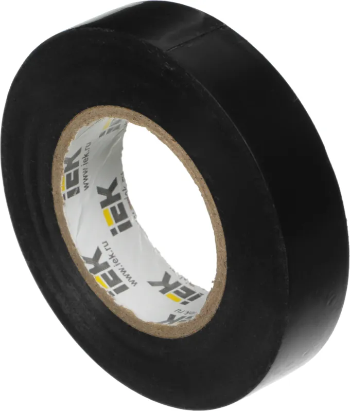 Изолента IEK UIZ-13-10-K02 ш.15мм 20м черный (упак.:1шт)