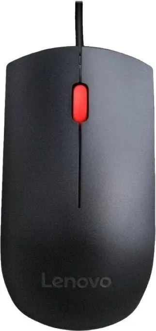 Компьютерная мышь Lenovo Essential USB Mouse (1600 DPI - Optical sensor,  USB Cable 1.8 m)