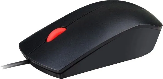 Компьютерная мышь Lenovo Essential USB Mouse (1600 DPI - Optical sensor,  USB Cable 1.8 m)