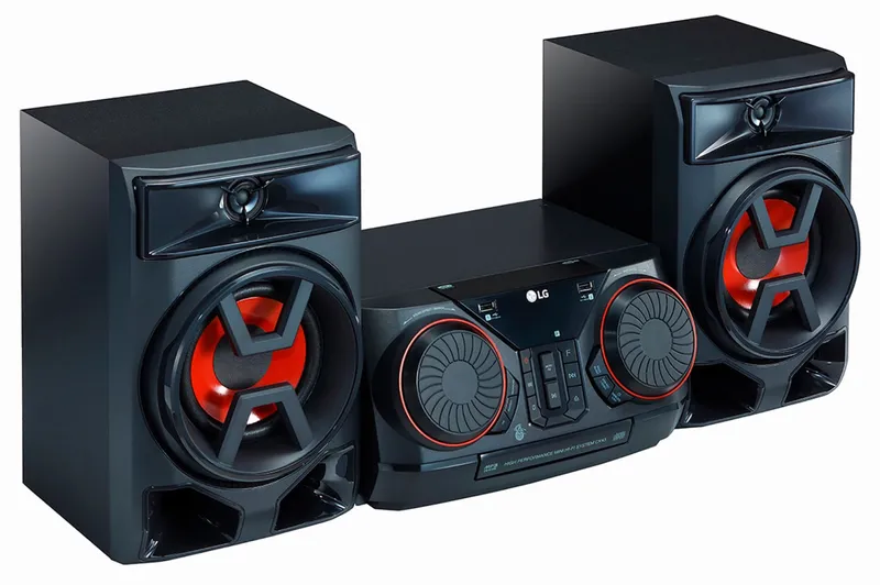 Минисистема LG CK43 черный 300Вт CD CDRW FM USB BT