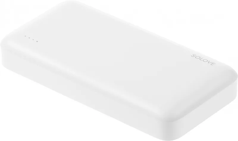 Мобильный аккумулятор Solove Solove 003M 20000mAh QC3.0 2.4A белый (003M WHITE RUS)
