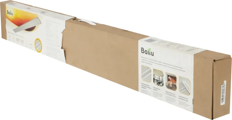 Обогреватель инфракрасный Ballu BIH-AP4-0.8-M 800Вт серебристый