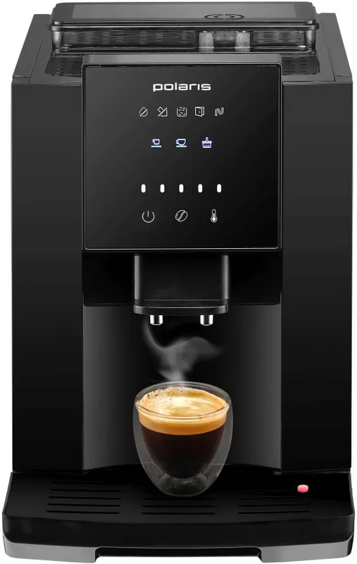Кофемашина Polaris PACM 2040S 1450Вт черный