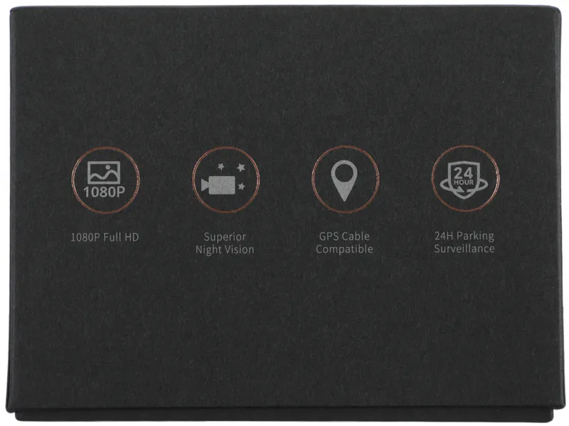 Видеорегистратор 70Mai Midrive D10 черный 2Mpix 1920x1080 1080p 130гр. GPS внутренняя память:512Mb SigmaStar 8336N