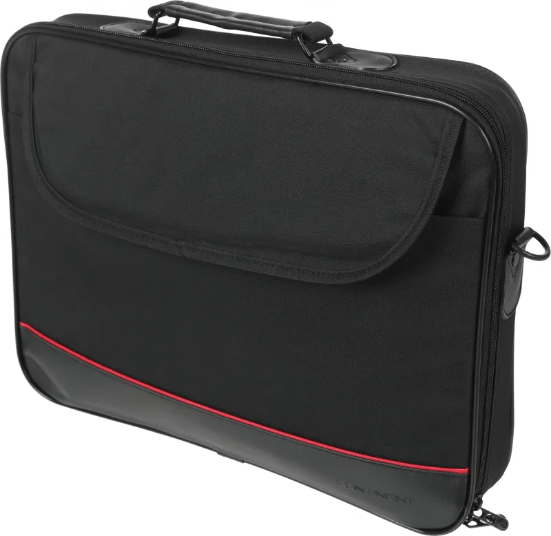 Сумка для ноутбука 15.6" Continent CC-100 BK черный/красный полиэстер
