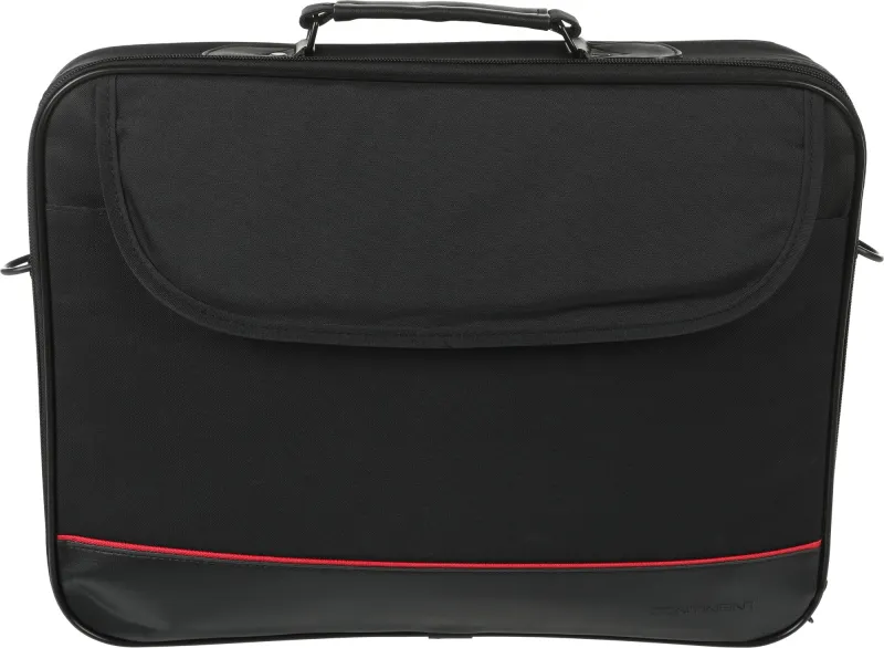 Сумка для ноутбука 15.6" Continent CC-100 BK черный/красный полиэстер